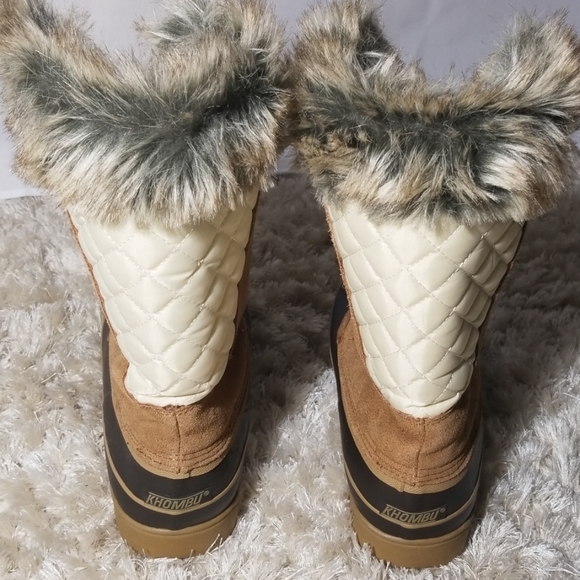 Khombu Women's winter duck boots. - Picture 3 of 7